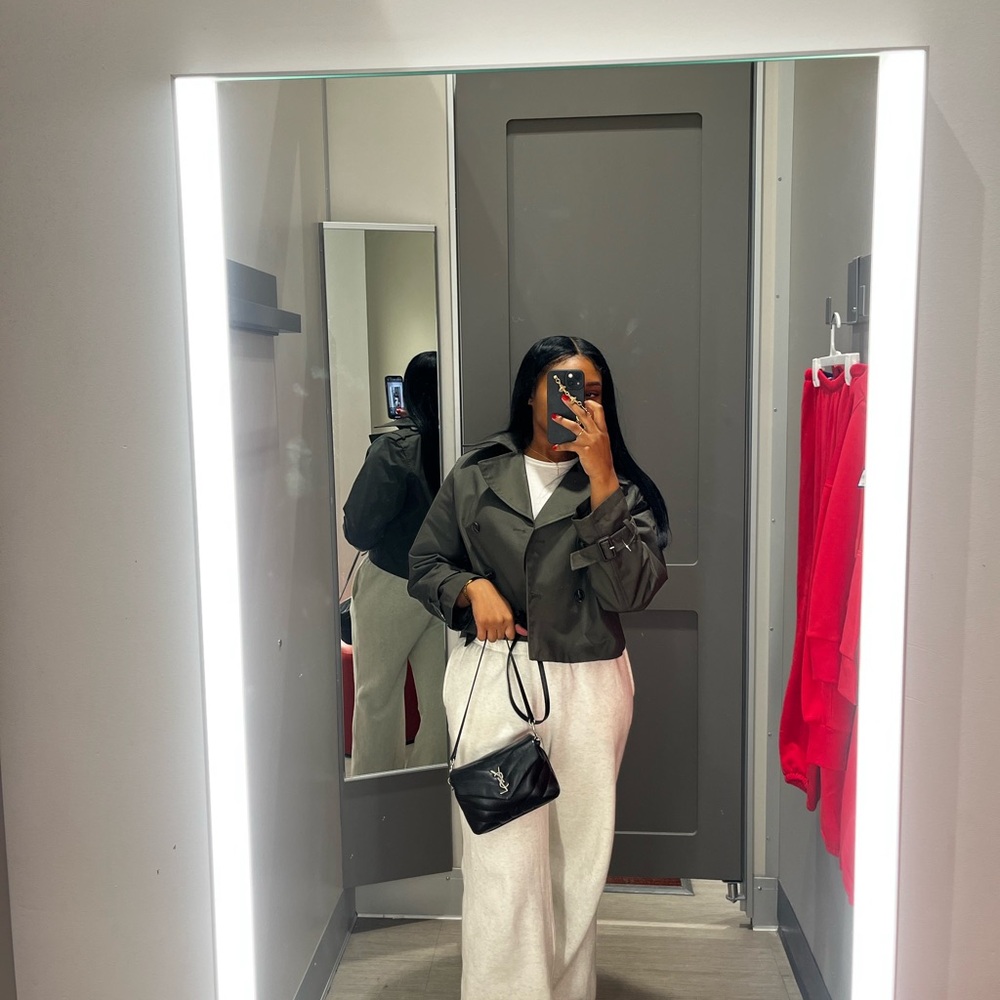 Stylish Green Cropped Jacket